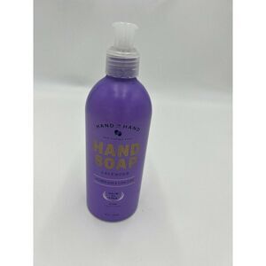 New Hand in Hand Lavender Vegan Hand Soap - Palm Oil‎ Free - 10oz Sustainable